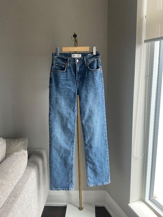 Denim Forum Denim - Denim Forum THE 90S SNATCHED MID-RISE STRAIGHT Jeans